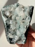 Apophyllite & Blue Chalcedony Cluster 5