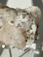 Pyrite on Pagoda Calcite - Daye, Hubei, China