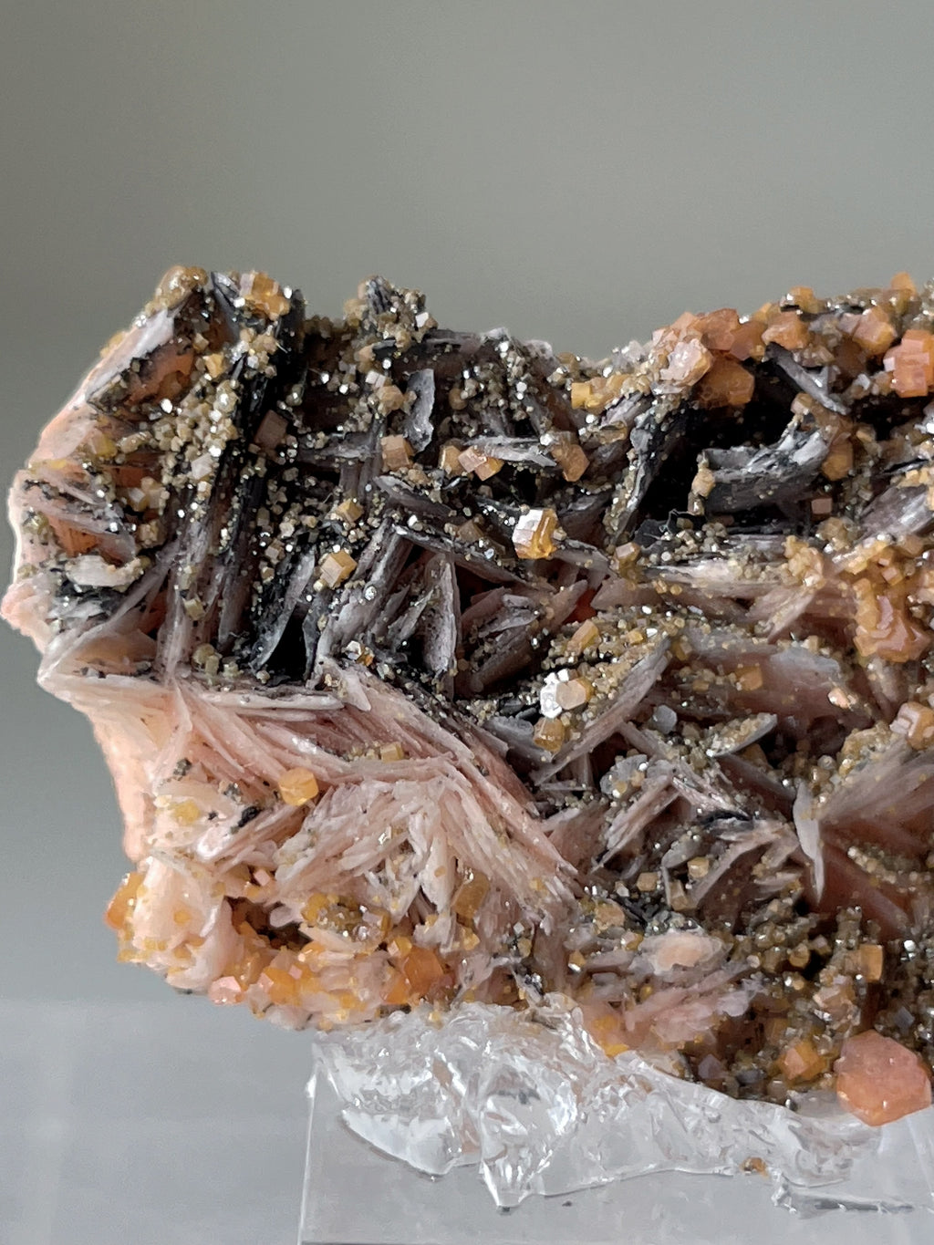 Barite and Vanadinite - Mibladen, Morocco