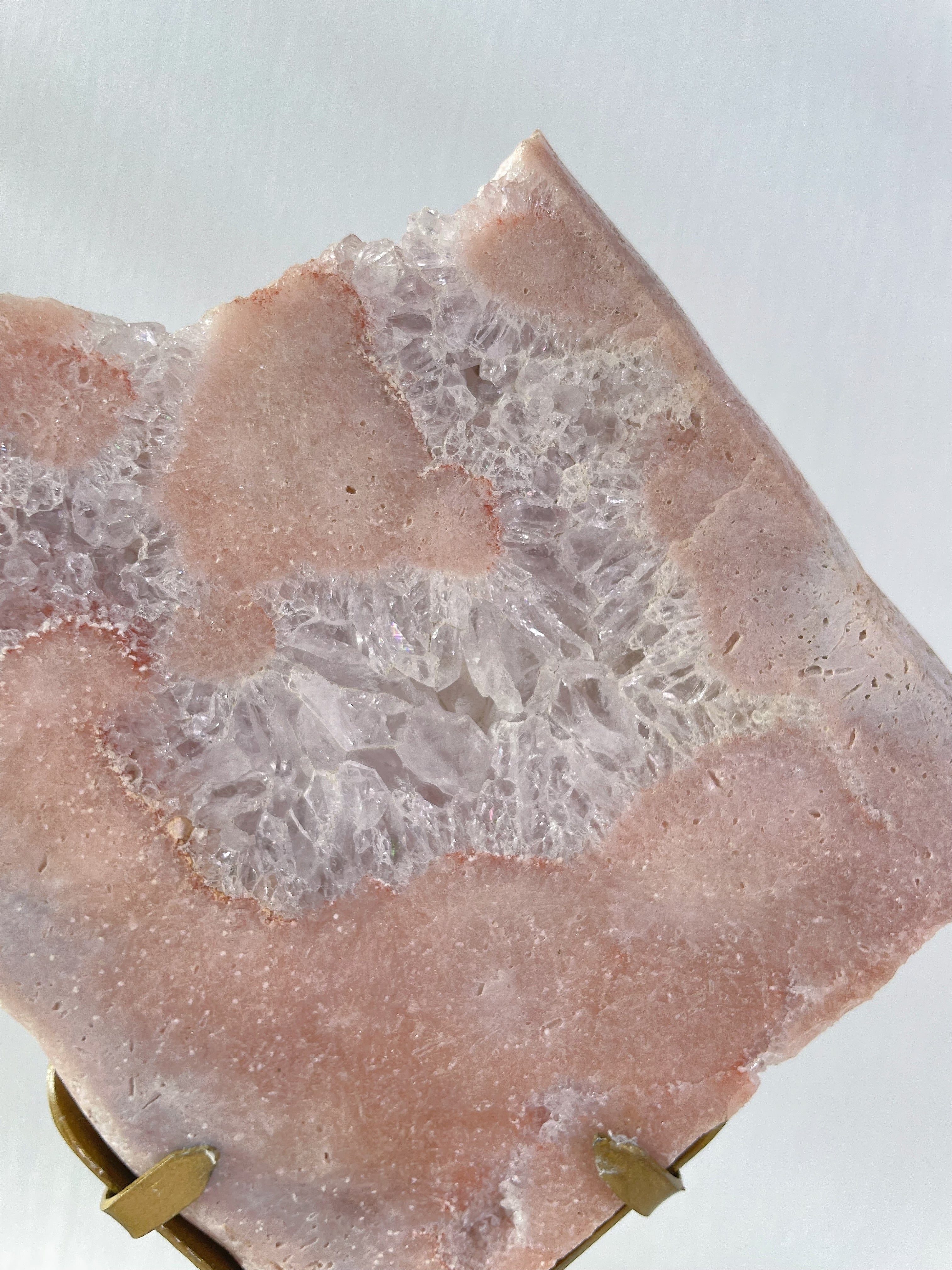1.15KG Druzy Pink Amethyst Freeform