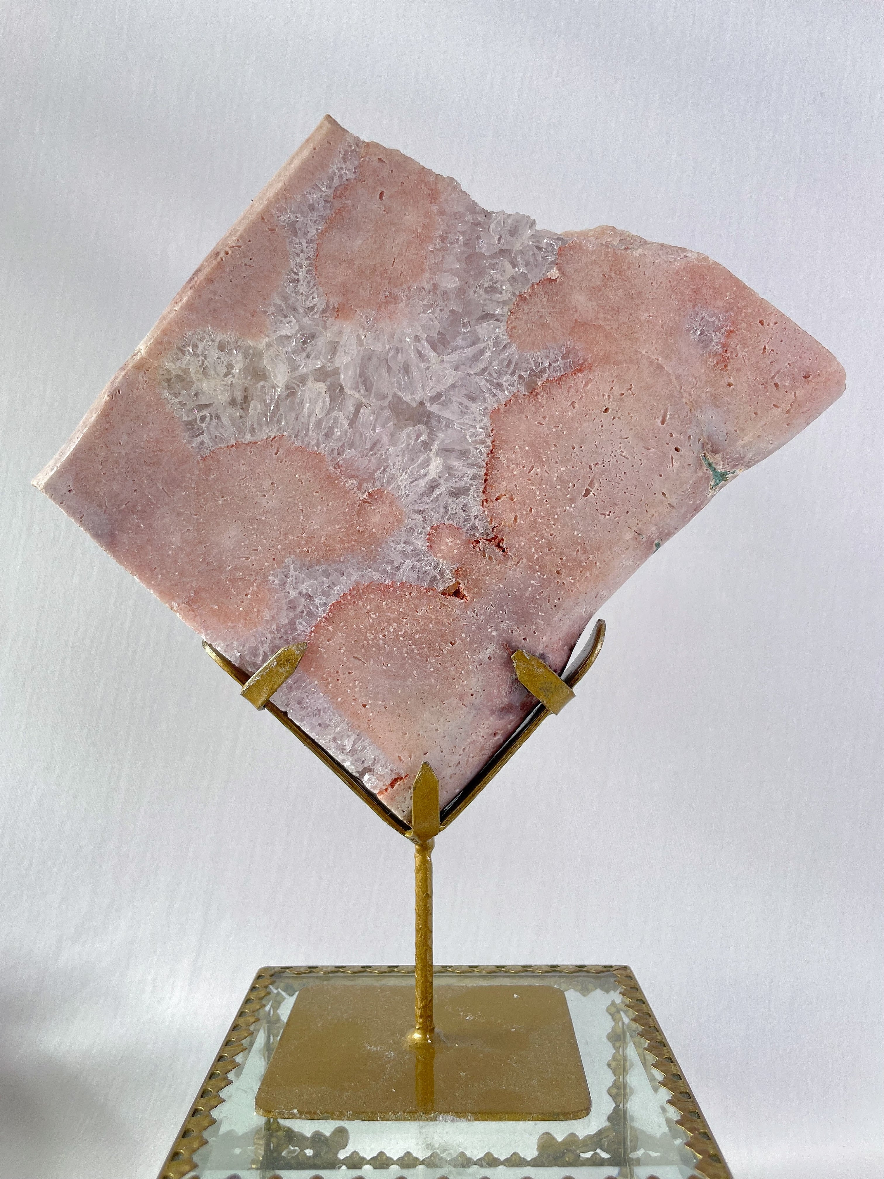 1.15KG Druzy Pink Amethyst Freeform