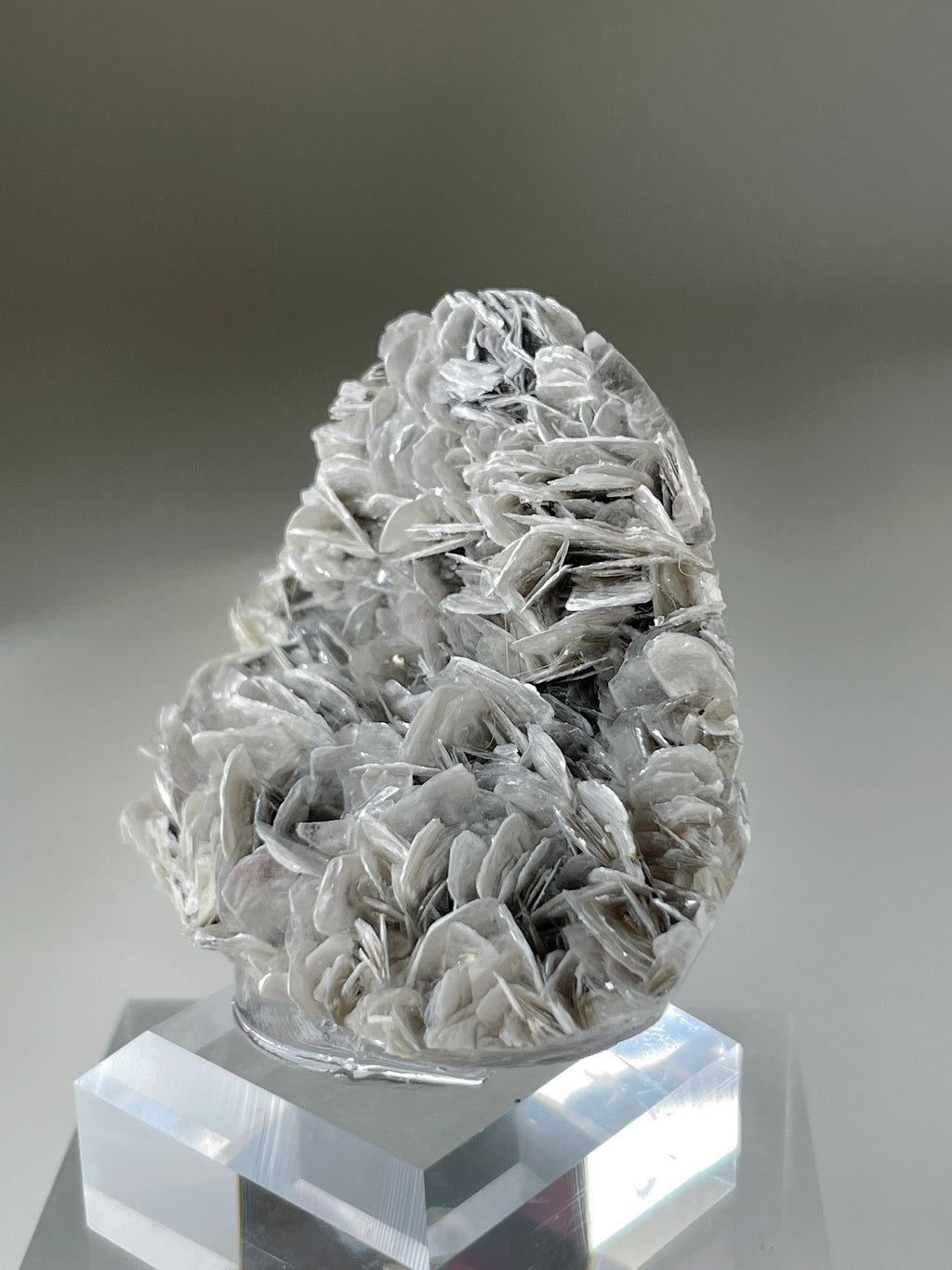 Silver Muscovite (Mica) Cluster 1 - Inner Mongolia, China