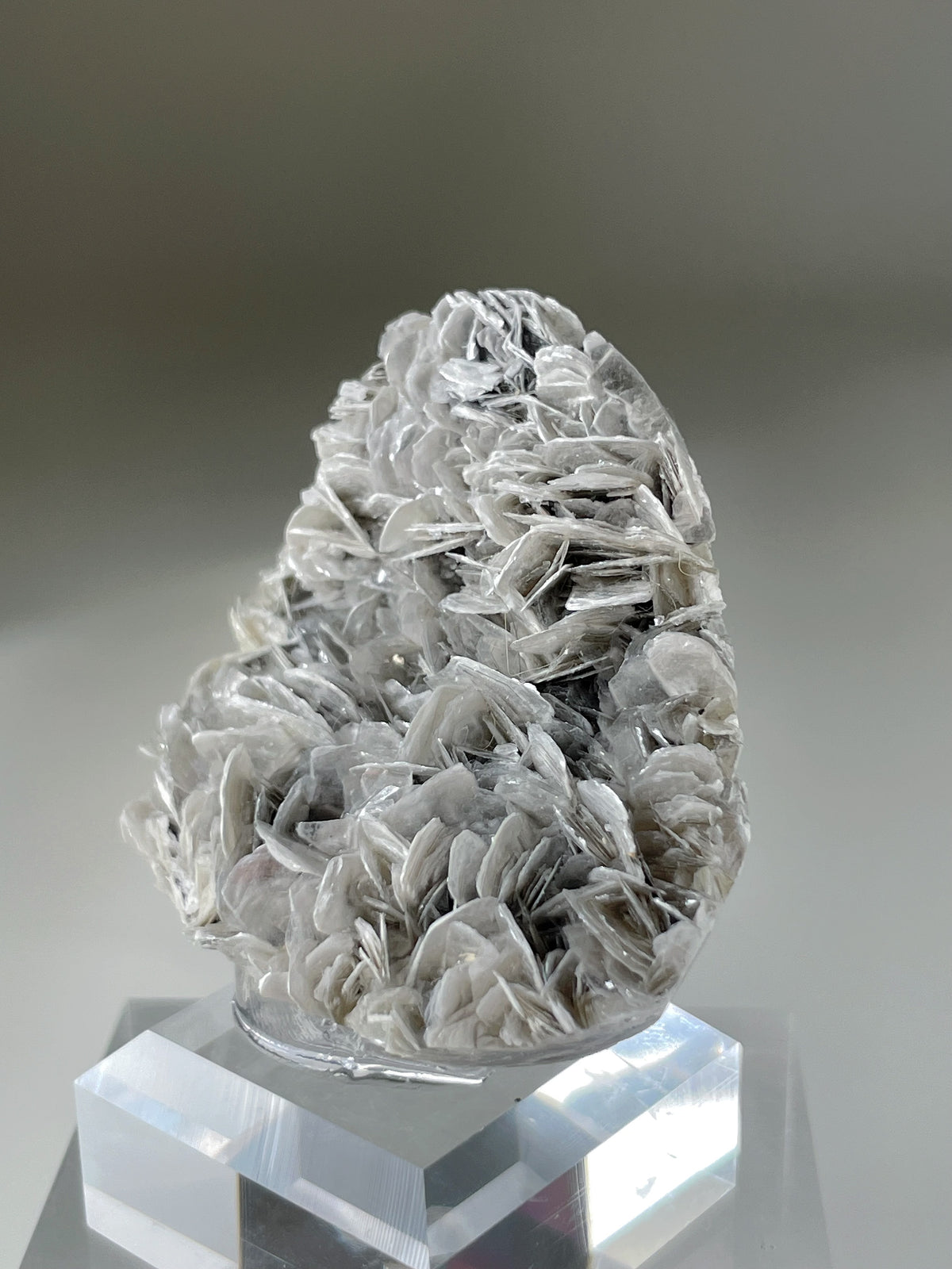 Silver Muscovite (Mica) Cluster 1 - Inner Mongolia, China