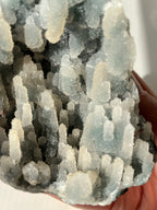 Blue Chalcedony Cluster 6 - Waterfall