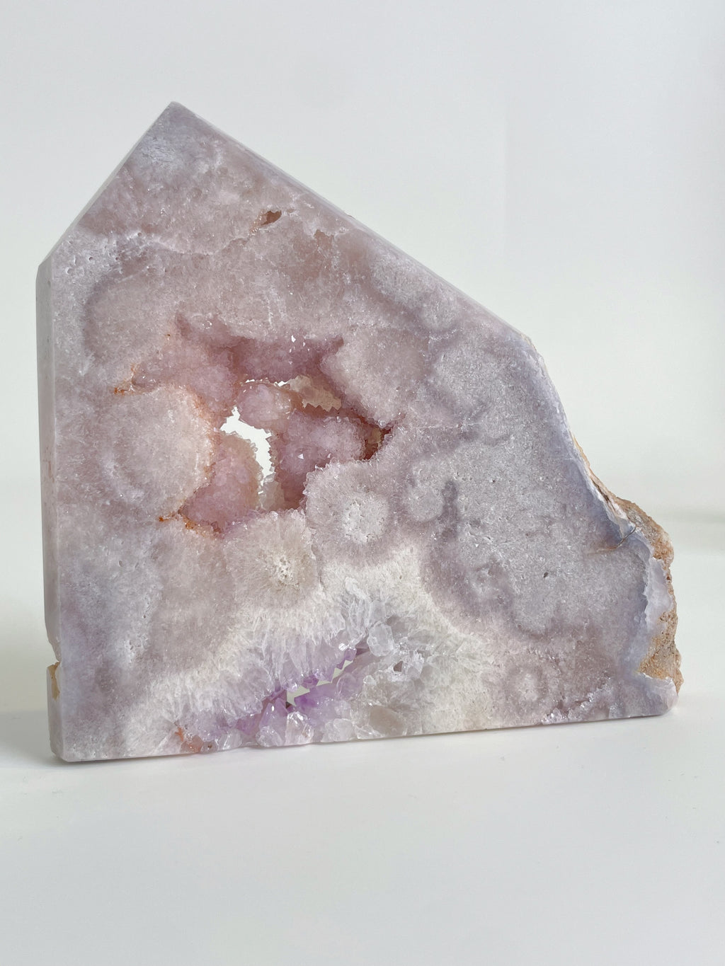 Druzy Purple Pink Amethyst Slab 1