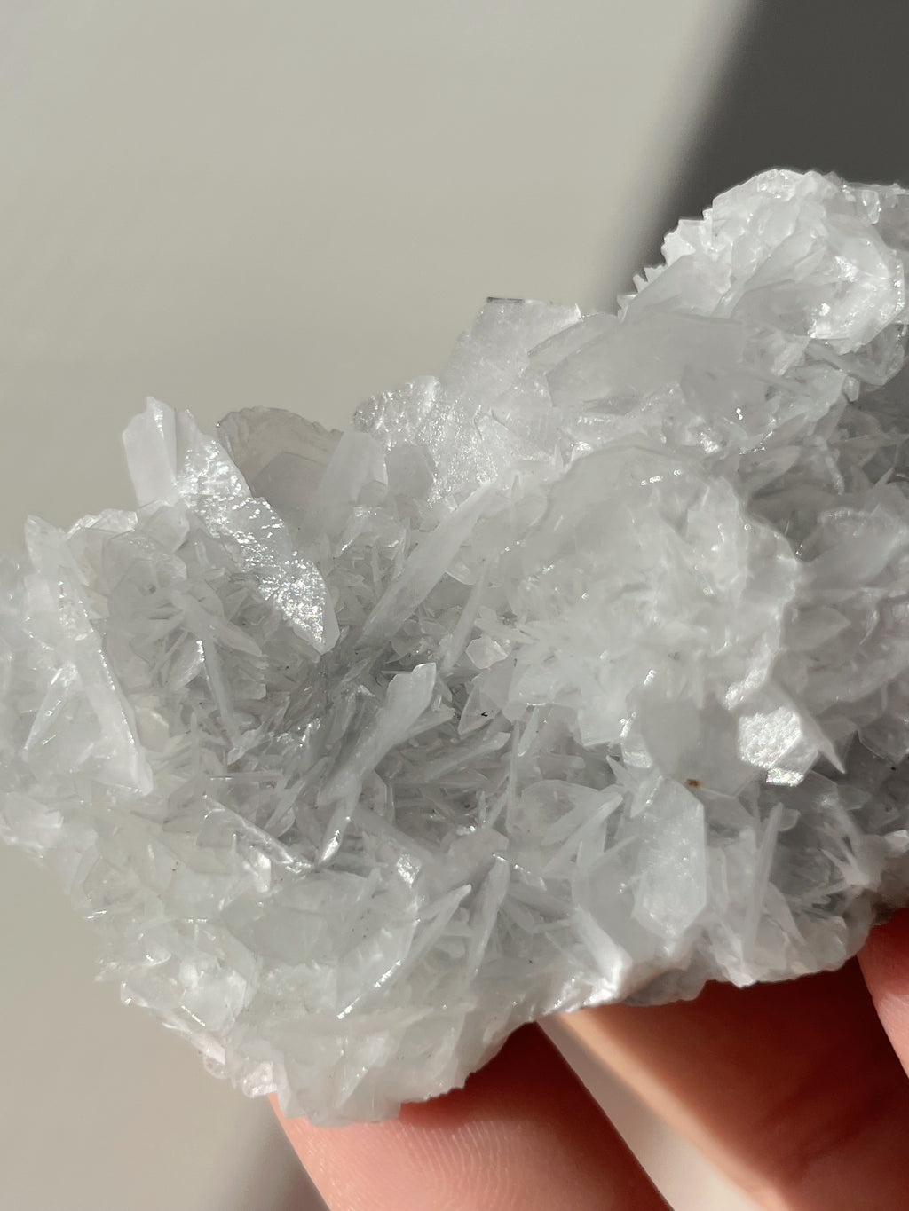 Bladed Calcite on Quartz - Fujian China