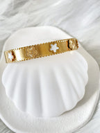 Waterproof Gold Bangle | 18k Gold Filled – Deni image 0