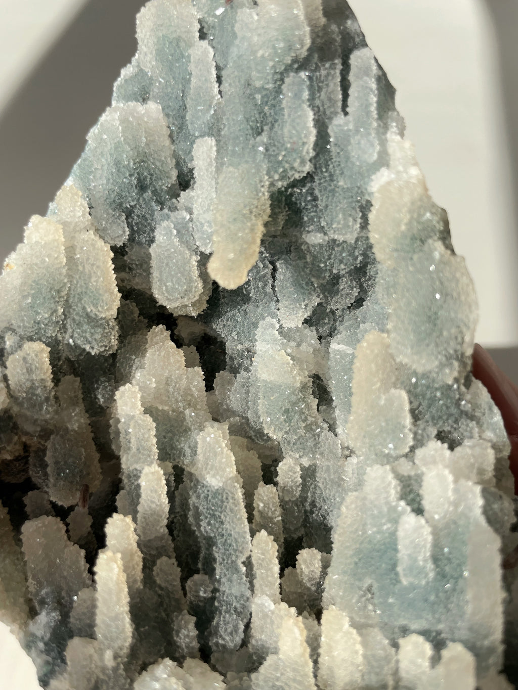 Blue Chalcedony Cluster 6 - Waterfall