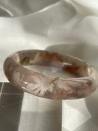 Flower Agate Bangle 1