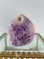 Flower Agate Purple Amethyst Freeform 2