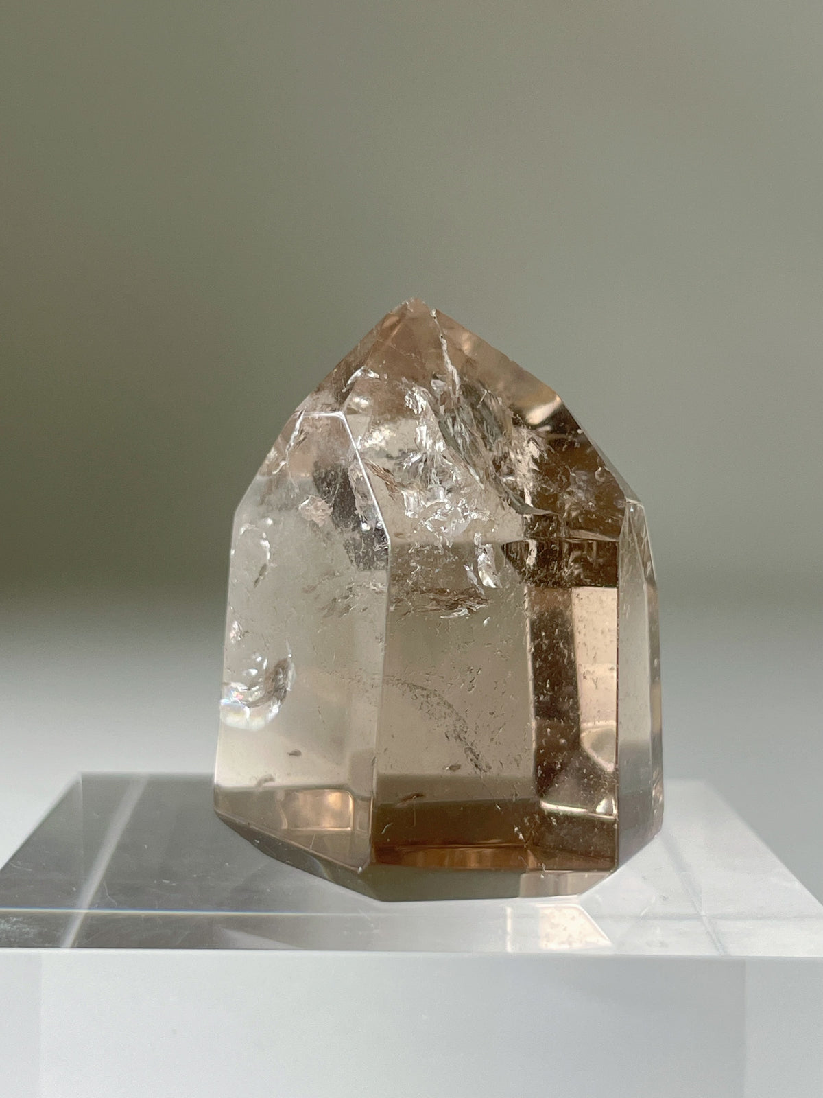 Natural Brazilian Citrine Tower 12