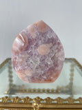 Flower Agate Purple Amethyst Freeform 3