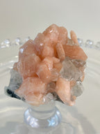 Apophyllite & Peach Stilbite Cluster