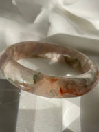 Flower Agate Bangle 1