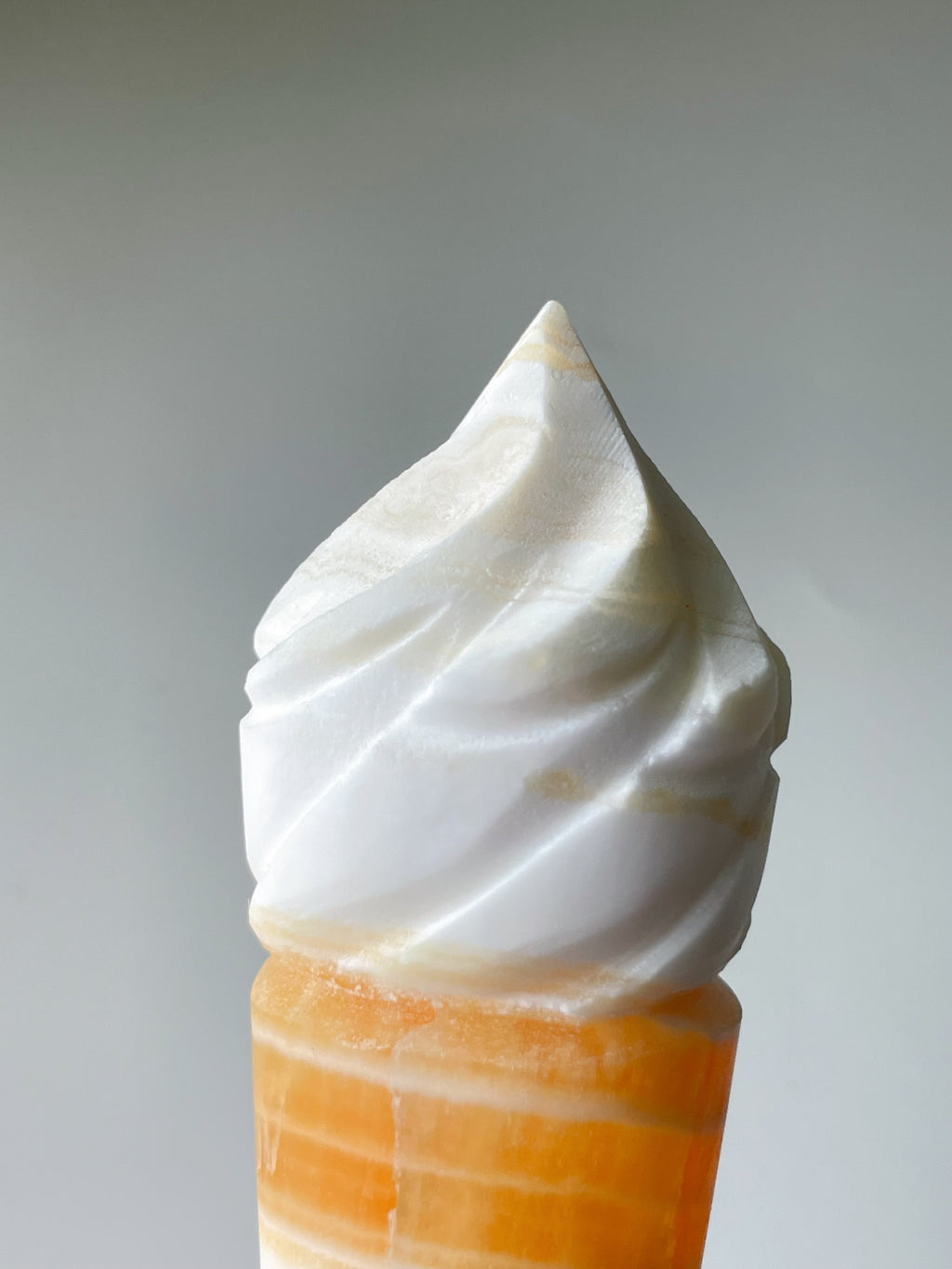 Orange Calcite Ice Cream A