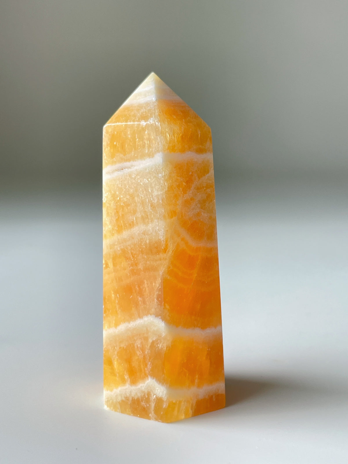 Orange Calcite Tower 2