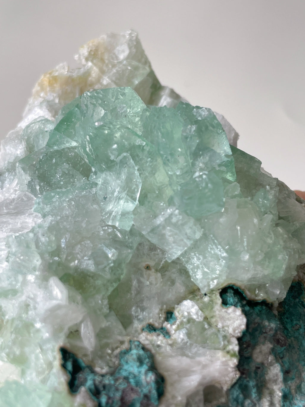 Seafoam Green Apophyllite 1