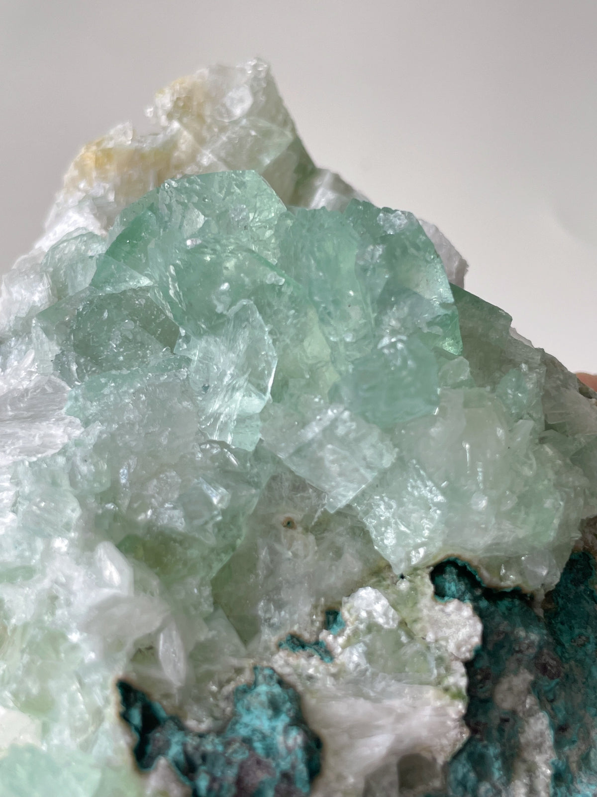 Seafoam Green Apophyllite 1