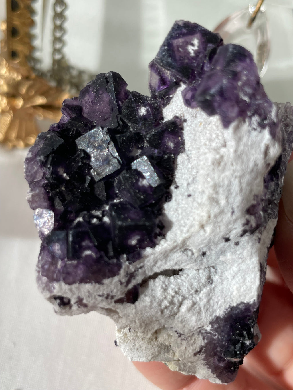 Fluorite Cluster 4 - Henan China