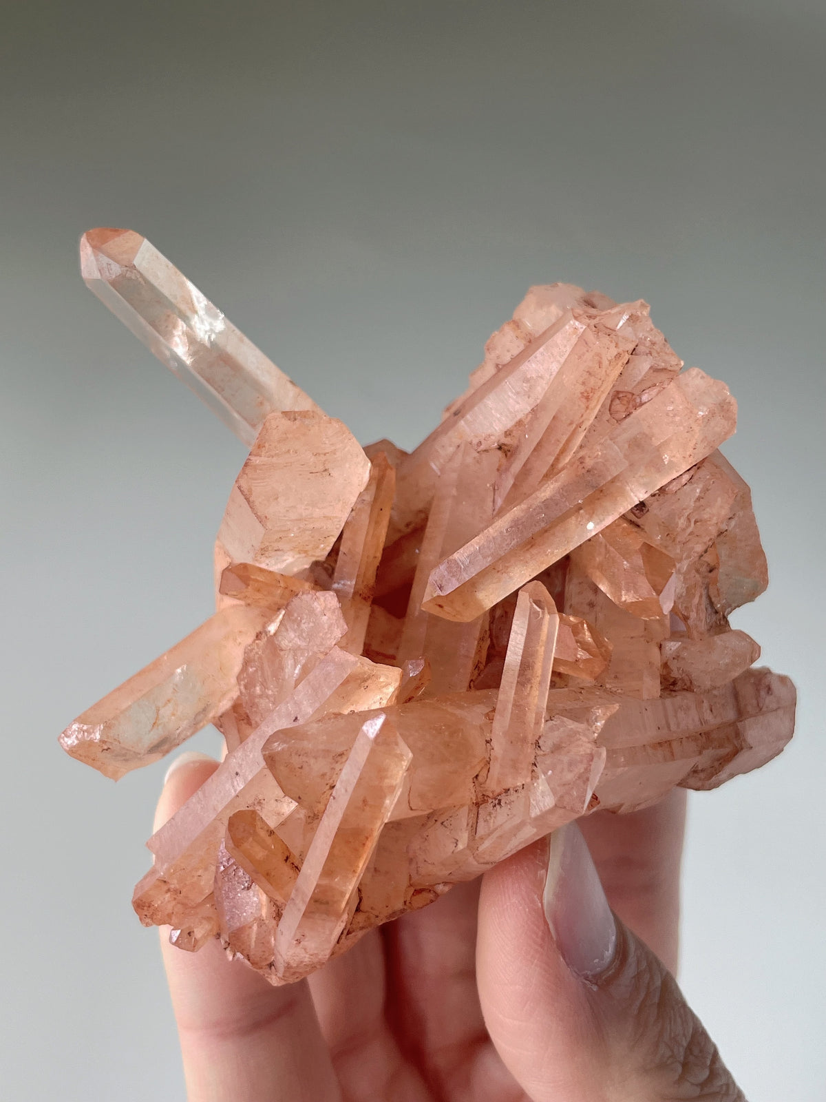 Pink Hematoid Quartz 4 - Antsirabe, Madagascar