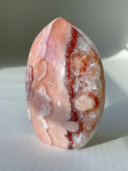 Peach Flower Agate Freeform