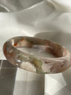 Flower Agate Bangle 1