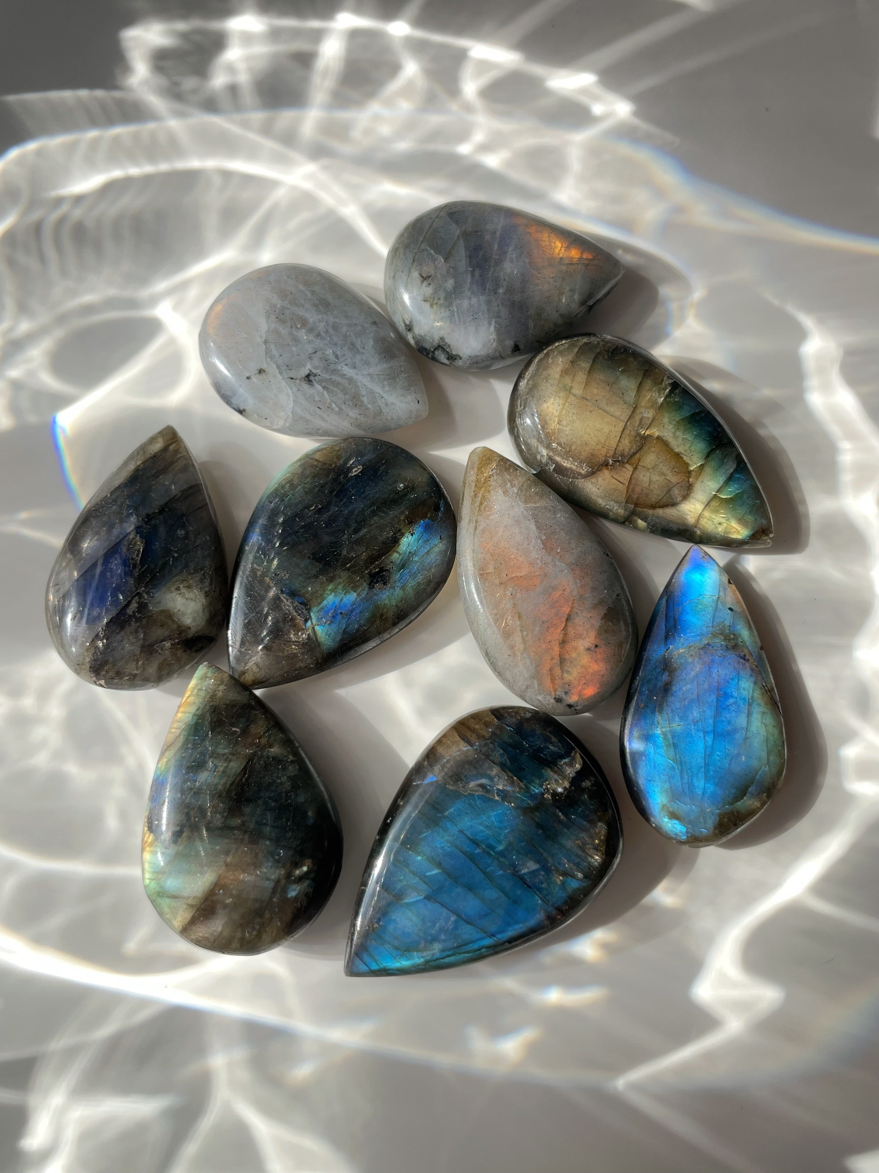 Labradorite Pendants - Intuitively Chosen