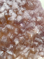 Mauve & Amber Stepped Fluorite – Minggang Mine, Henan, China