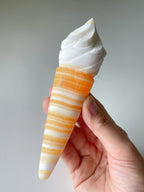 Orange Calcite Ice Cream A