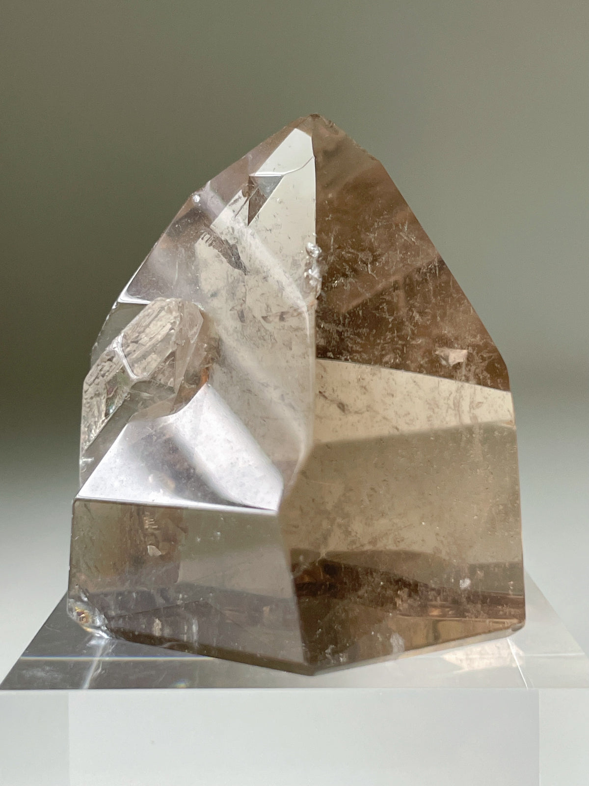 Natural Brazilian Citrine with Rutile Tower 8