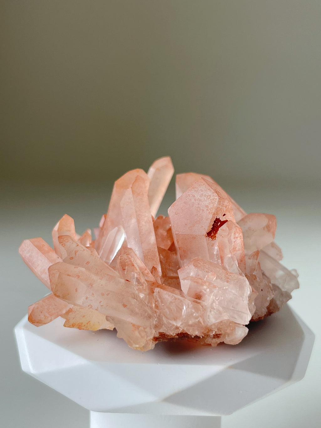 Pink Hematoid Quartz - Antsirabe, Madagascar
