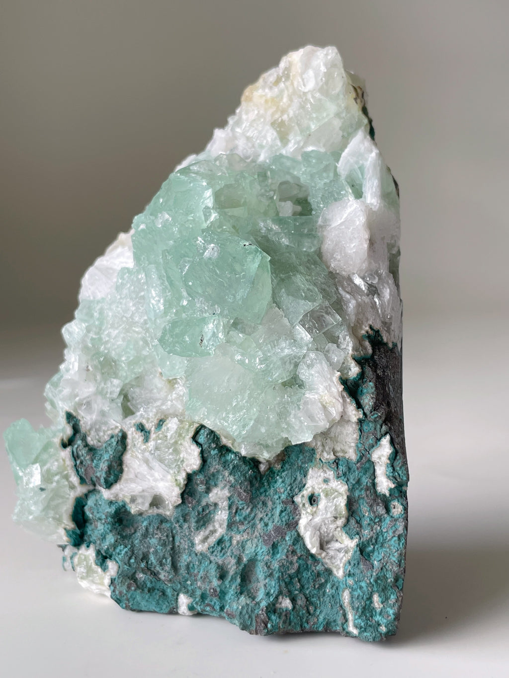 Seafoam Green Apophyllite 1