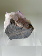 Purple-zoned (QR Code) Fluorite - Guizhou, China