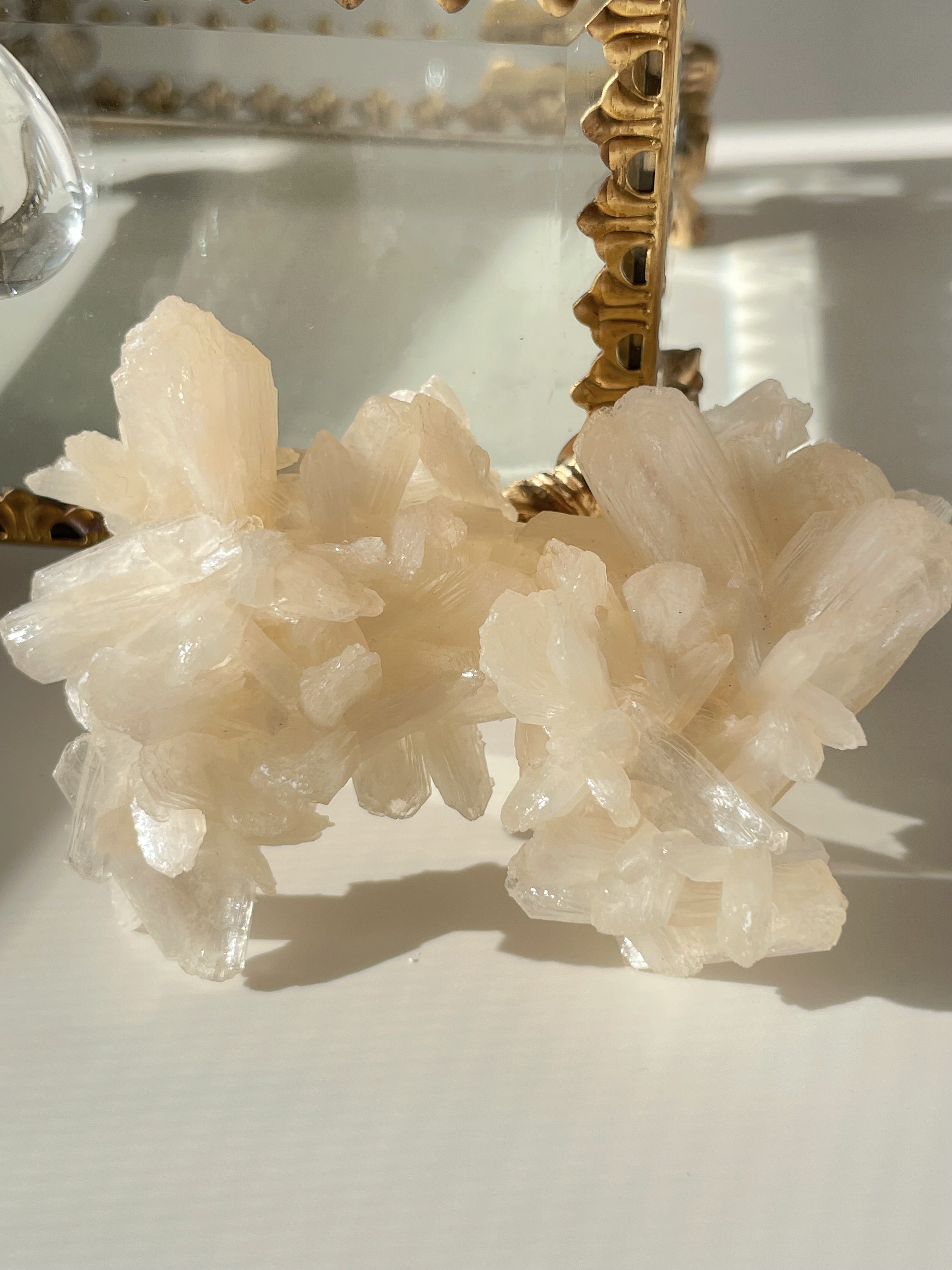 Ribbon Stilbite Cluster