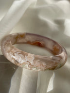 Flower Agate Bangle 5