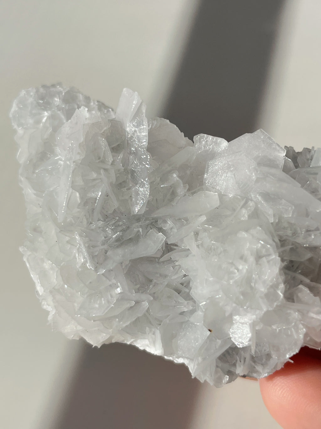 Bladed Calcite on Quartz - Fujian China