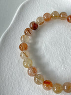 Rutilated Quartz Bracelet - 7.8mm