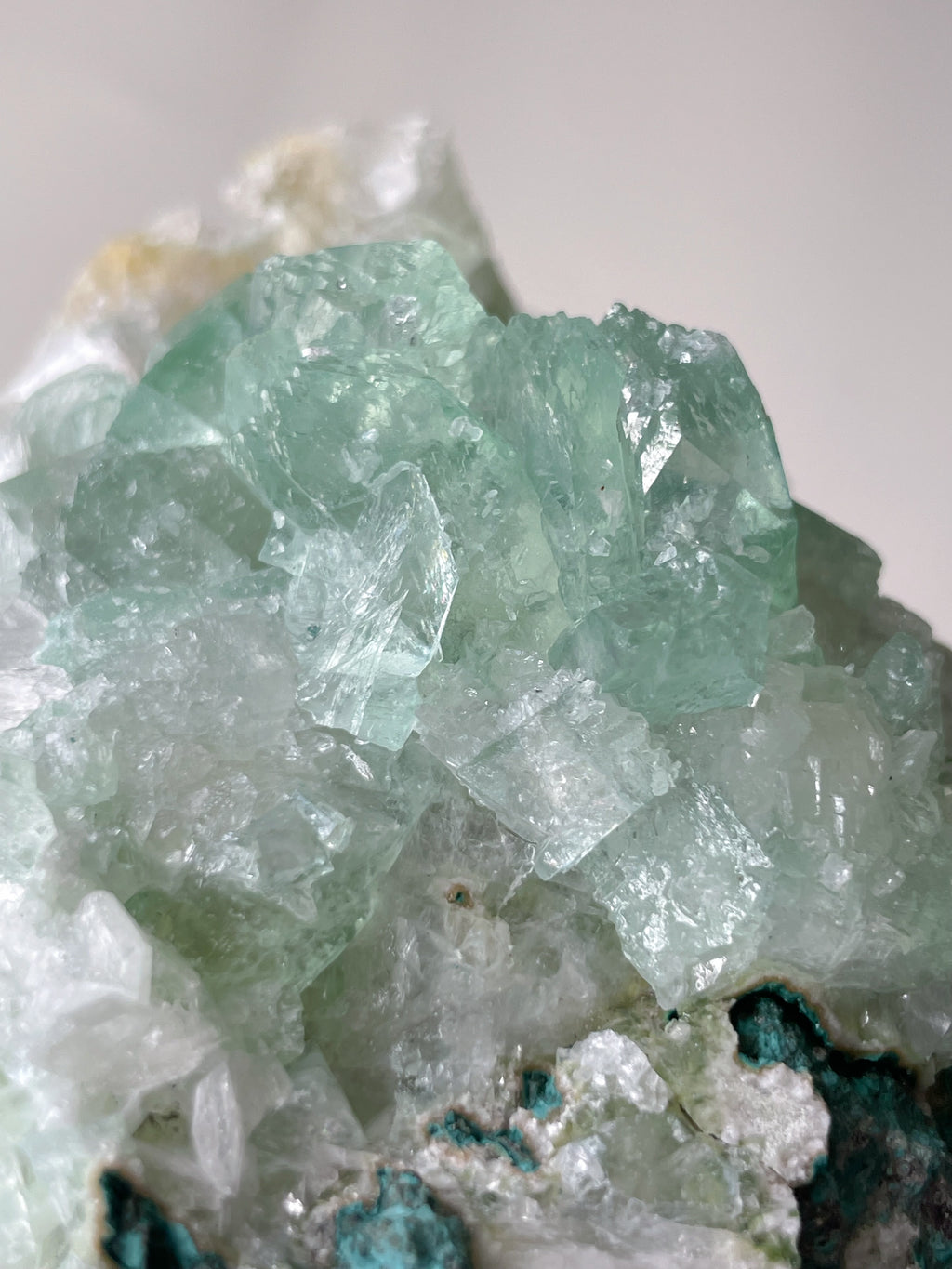 Seafoam Green Apophyllite 1