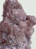 Mauve Stepped Fluorite – Minggang Mine, Henan, China