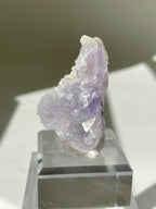 Purple Zoned Fluorite with Calcite – Shangbao Mine, Hunan, China