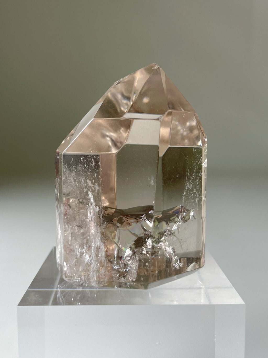 Natural Brazilian Citrine Tower 14