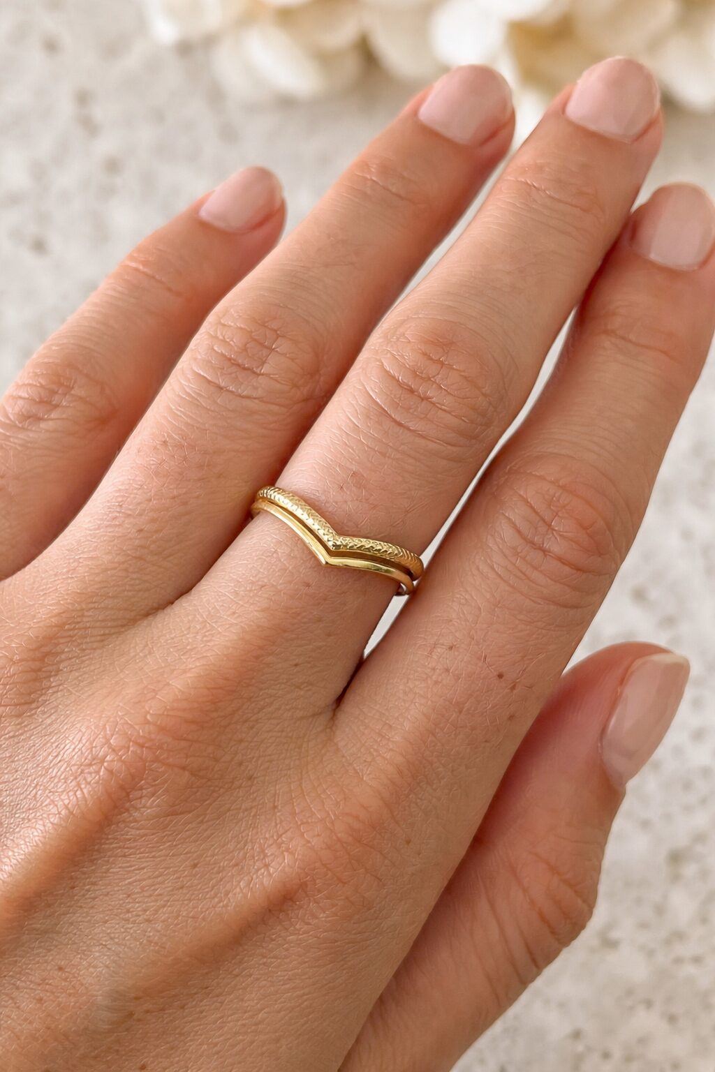 Waterproof Gold Ring | 18k Gold Filled – Meri image 1