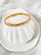 Waterproof Gold Bangle | 18k Gold Filled – Maia image 1