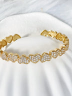 Waterproof Gold Bangle | 18k Gold Filled – Elli Heart image 1