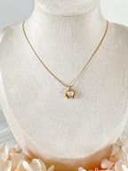 Waterproof Gold Clover Necklace | 18k Gold Filled – Libby image 1