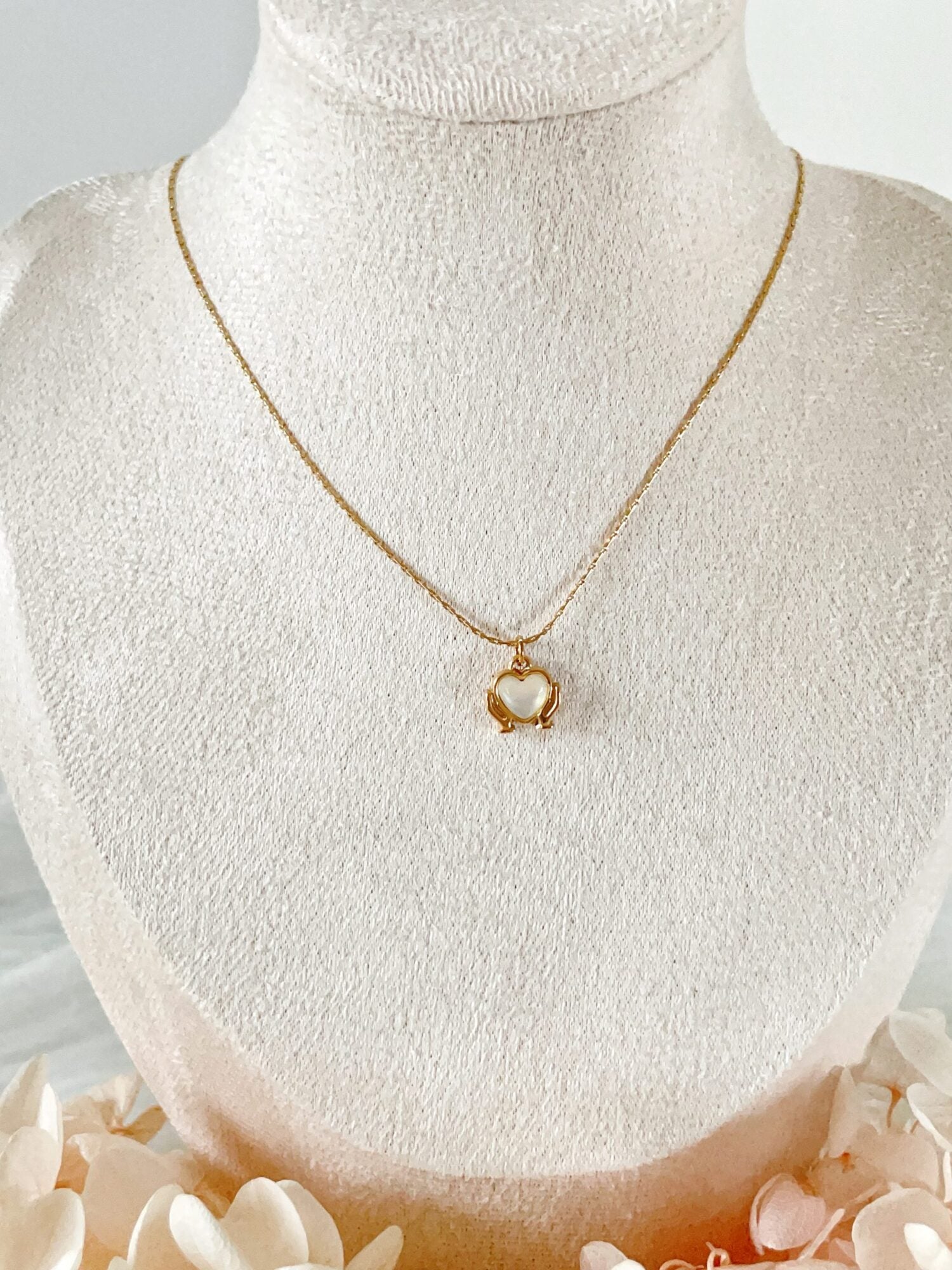 Waterproof Gold Clover Necklace | 18k Gold Filled – Libby image 1