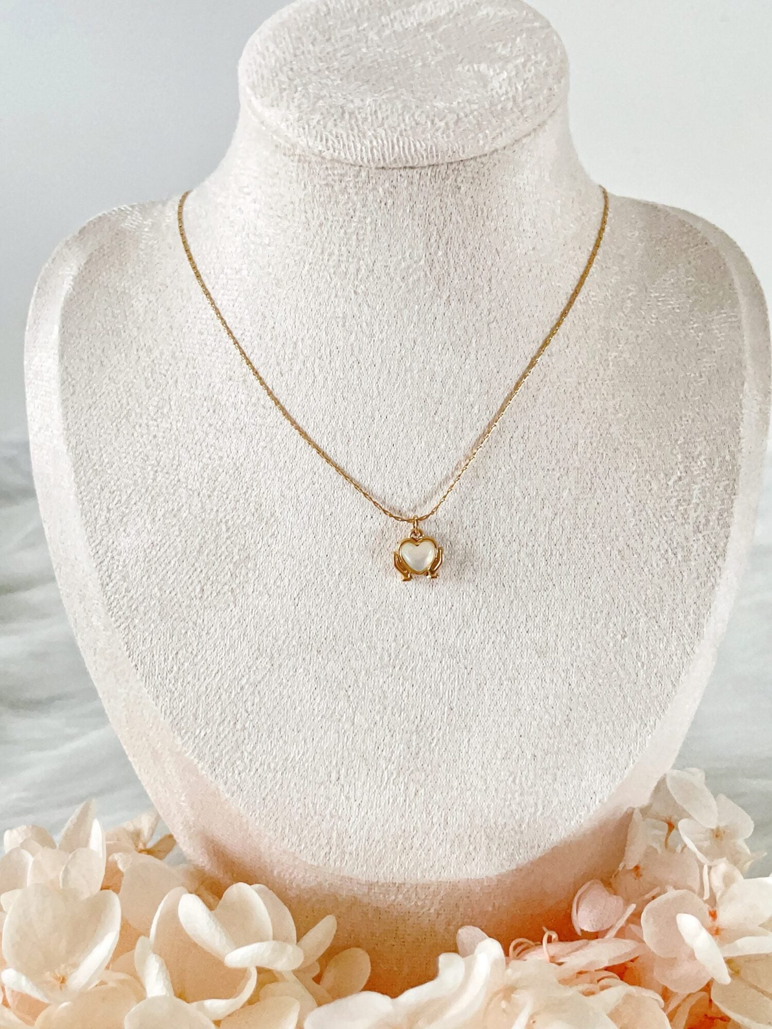 Waterproof Gold Clover Necklace | 18k Gold Filled – Libby image 0