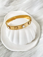 Waterproof Gold Bangle | 18k Gold Filled – Deni image 2