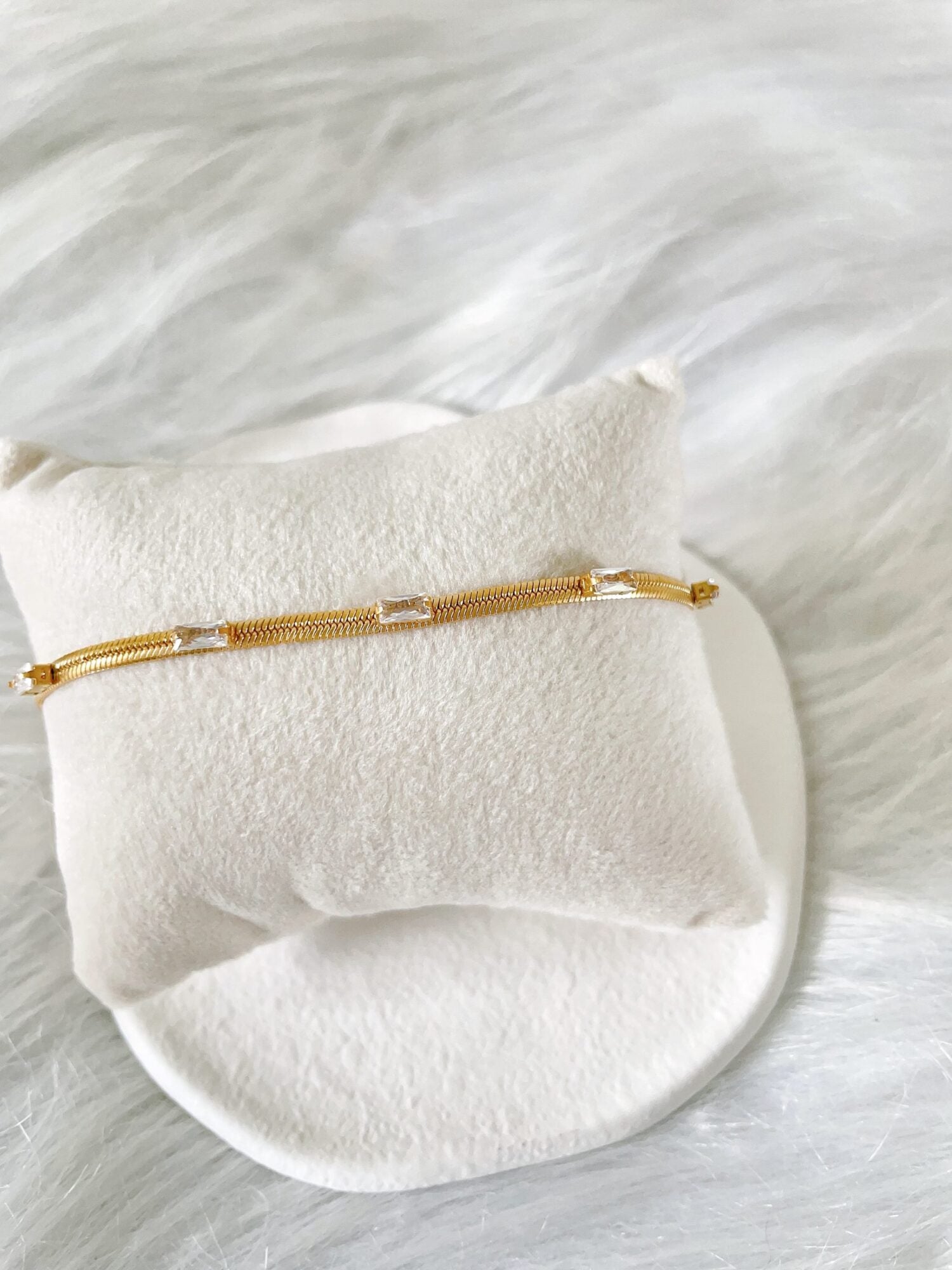 Waterproof Gold Chain Bracelet | 18k Gold Filled – Layla image 0