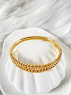 Waterproof Gold Bangle | 18k Gold Filled – Bora image 1